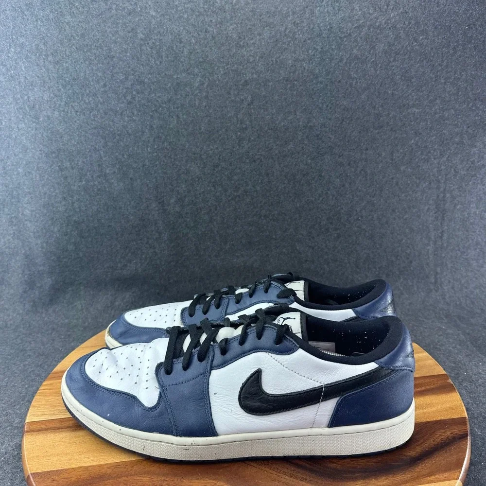 Nike Air Jordan 1 Low Golf Midnight Navy White DD9315-104 Men's Sz 15
